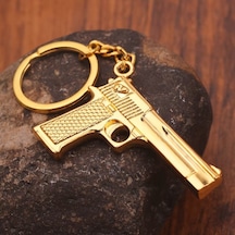Herşey Nota 14 Lü Tabanca Gold Altın Kaliteli Anahtarlık
