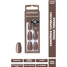 İmpress Color Kendinden Yapışkanlı Takma Tırnak Uzun Vizon