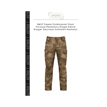 Astrid T Aktif Yaşam Fonksiyonel Giysi Yürüyüş Pantolonu Single Sword Rüzgar Geçirmez Softshell Pantolon Çok Renkli