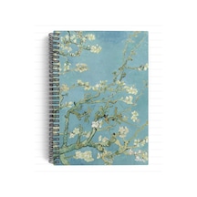 Vincent Van Gogh/almond Blossom,1890 Spiralli Defter 21 A5 Çizgili 100 Sayfa Okul Düz Çok Renkli