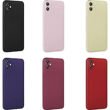 Samsung Uyumlu Galaxy A05 Telefon Kılıfı Yumuşak Ve Esnek Renkli A+ Kalite Kılıf
