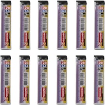 Min 0.9 MM Cetvelli Kalem Ucu 75 MM Mikro Uç 12 Adet