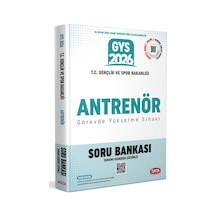 Data 2026 Gys T.c. Gençlik Ve Spor Bakanlığı Antrenör Soru Bankası - Karekod Çözümlü Data Yayınları