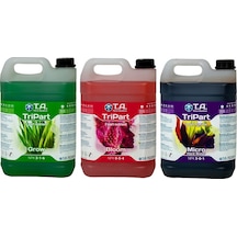 Terra Aquatica Tripart 5 Litre Eko Set Hard Water Sert Su
