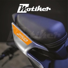 Cfmoto 250sr Arka Kuyruk Stıcker Model 3 Turuncu Renk