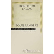 Louis Lambert - Honore De Balzac - Iş Bankası Kültür Yayınları