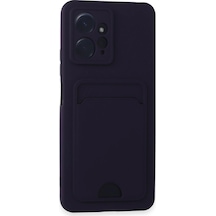 Newface - 805 - Xiaomi Redmi Note 12 4g Kılıf Kelvin Kartvizitli Silikon - - Edntrend - Derin Mor