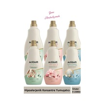 Hipoalerjenik Konsantre Çamaşır Yumuşatıcı Sensitive Çiçek Rüyası Okyanus 1500 Ml X 6 Adet 6'lı Set