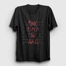 Presmono Unisex The Wall Pink Floyd T-shirt Siyah