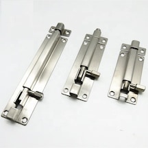 Marelli 5 Cm 7 Cm, 10 Cm Paslanmaz Üstten Takma Kapı Pencere Sürgüsü