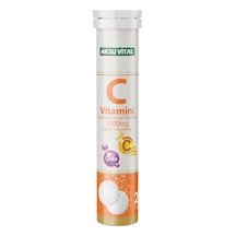 Aksu Vital Vitamin C Çinko 1000 Mg 20 Efervesan Tablet