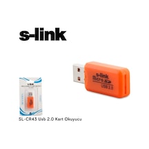 S-Link SL-CR43 USB 2.0  Kart Okuyucu