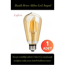 Rustik Retro Akkor Led Ampul Vintage Spiral Filament Blubs Yüksek Işıklandırma Lamba Gün Işığı E27