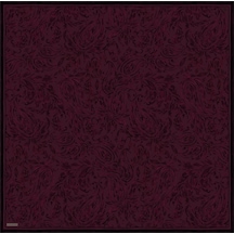 Armine İpek Eşarp 2026 Kış - 9431-01 Bordo Twill Bordo