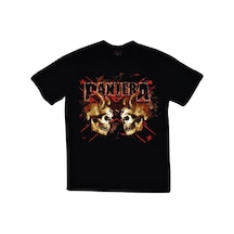Stoned&Fame Pantera Baskılı T-shirt SIYAH Stoned&Fame Pantera Baskılı T-shirt SIYAH