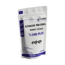 Exvitamin Ginkgo Biloba Mabet Ağacı Extract Powder Toz 75 G