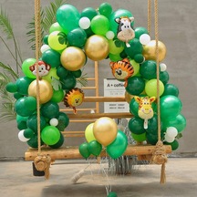 Safari Balon Zinciri  Seti 72 Parça