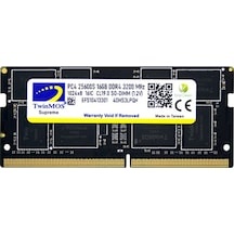 Twinmos MDD416GB3200N DDR4 16 GB 3200 MHz Notebook Ram