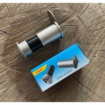 Door Uzun Kapı Dürbünü Çelik Kapı Dürbünü 9cm 25mm Gri Renk