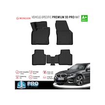 Paspasları, Bmw 3 Serisi F31 Station Wagon 2012-2019 3d Lazer Ölçülü Kokusuz Kaymaz Önvearka