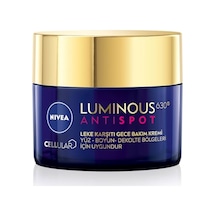 Nıvea Luminous630 Leke Karşıtı Gece Yüz Bakım Kremi 50ml,nemlendirici,hyaluronik Asit,thiamidol,tüm Cilt Ve Leke Tipleri