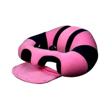 Bebek Destek Oturma Minderi  - Pembe Lacivert