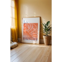 Doğal Ahşap Çerçeveli Modern Mutfak Posteri 99