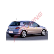 Opel Astra H Hb Krom Cam Çıtası 2004-2010 4Prç Paslanmaz Çelik N11.6422