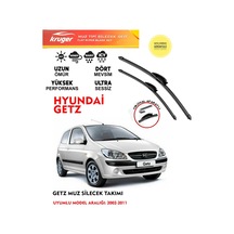 Hyundai Getz Cam Silgeç Takımı 2004 Model Araca Uyumlu