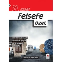 11. Sınıf Felsefe Özet - Mustafa Arif Hakan Akıner - Delta Kültür