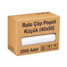 Rulo Çöp Poşeti Küçük 40x50 2000'li