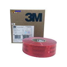 3m 983 Kırmızı Petekli Reflektif Şerit Bant 55 Mm X 50 Mt