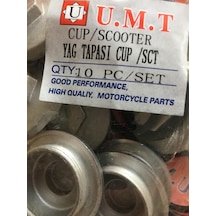 Cup/Scooter Yağ Tapası Aliminyum 1 Adet