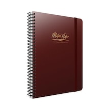 Metal Notes Spiralli Defter A4 100 Yp. Kareli 4472 Karışık Renk