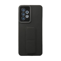 Samsung Uyumlu Galaxy A33 5g Kılıf Mega Standlı Silikon - Siyah 0.2M-Çok Renkli