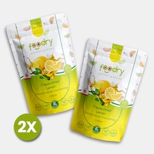 Freeze-dry Limon Freeze Dried Lemon Dondurularak Kurutulmuş Meyve Kurusu 17gx2 34 G