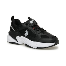U.s. Polo Assn. Maybe Wmn 5fx Kadın Siyah-beyaz Sneaker Ayakkabı Siyah