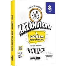 8. Sınıf LGS İngilizce 1. Dönem Kazandıran Soru Bankası  -  Mehmet Tuğay  -  Ankara Yayıncılık