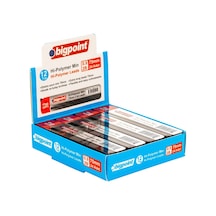 Bigpoint Kalem Ucu 0.9mm 2b 75mm 24'lü Tüp X 12 Tüp