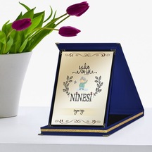 Kişiye Özel Yılın En İyi Ninesi Lacivert Plaket Ödülü
