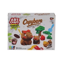 04136 Art Craft Capy Bara Hamur Set 168 Gr Çok Renkli
