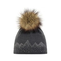 Eisbör Kayla Lux Crystal Kadın Bere (551773371)-Antrasit-Std