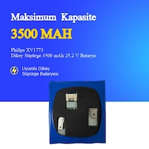 Philips Xv1773 Dikey Süpürge 3500 Mah 25.2v Batarya