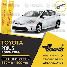Toyota Uyumlu Prius Muz Silecek Takımı 2009-2014 İnwells