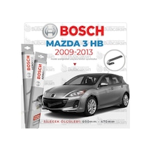 Mazda 3 Hb Muz Silecek Takımı 2009-2013 Bosch Aeroeco