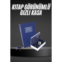 Kilitli Gizli Kasa Sözlük Kumbara Kitap Sözlük Görünümlü 18cm 1