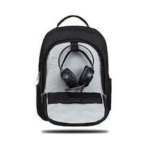 Classone 17 İnç Bp-g100 Gaming Xl Serisi Sırt Çantası, Siyah 12 Gri