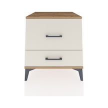 Kronos Komodin 2 Çekmeceli 60x59x64 Çam-aytaşı Atlas Çam