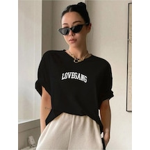 Kadın Lovegang Baskılı Tshirt 001