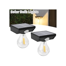 Fithome Yt-819 1 Watt Suya Dayanıklı Hareket Sensörlü Solar Led Lamba Açık Ahşap